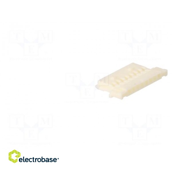 Plug | wire-board | female | DF19 | 1mm | PIN: 8 | w/o contacts | for cable image 4