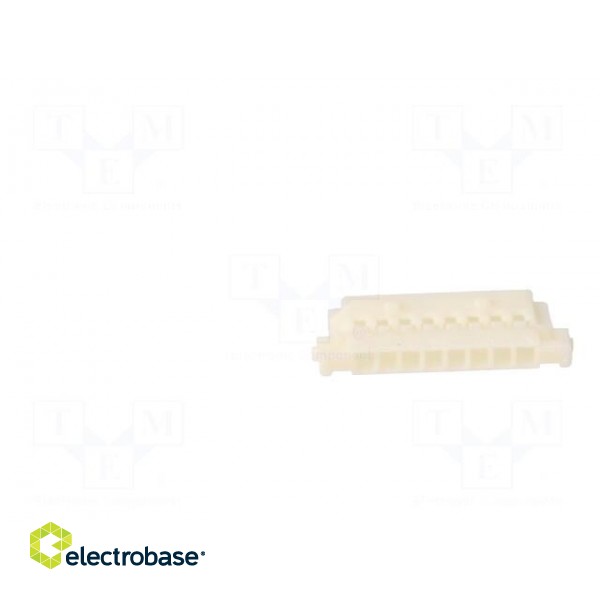 Plug | wire-board | female | DF19 | 1mm | PIN: 8 | w/o contacts | for cable image 5