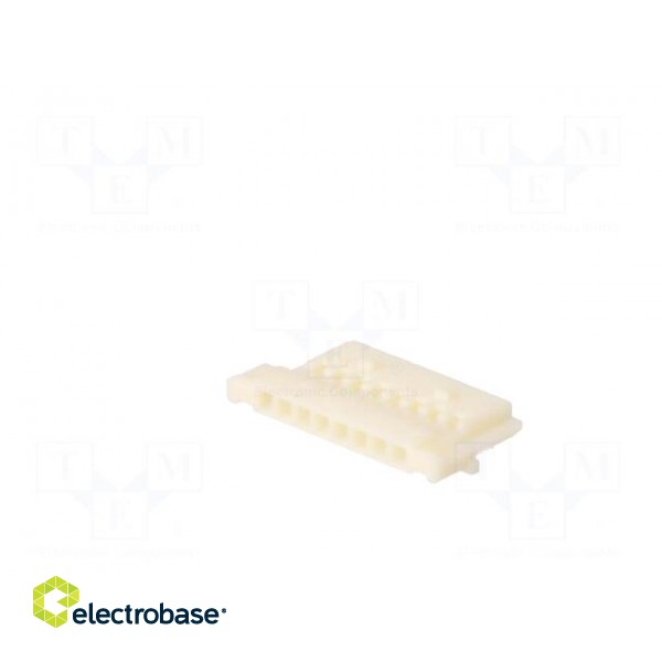 Plug | wire-board | female | DF19 | 1mm | PIN: 8 | w/o contacts | for cable image 6