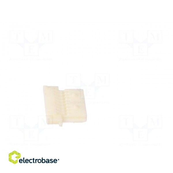 Plug | wire-board | female | DF19 | 1mm | PIN: 8 | w/o contacts | for cable image 7