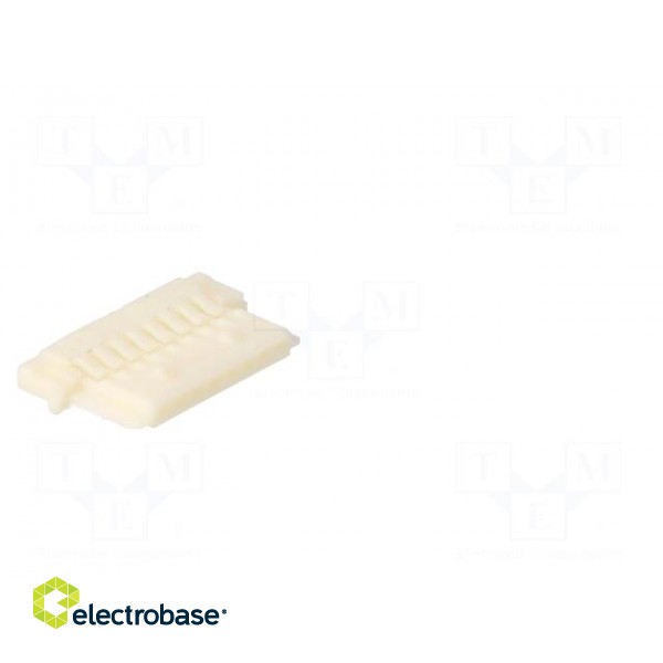 Plug | wire-board | female | DF19 | 1mm | PIN: 8 | w/o contacts | for cable image 8