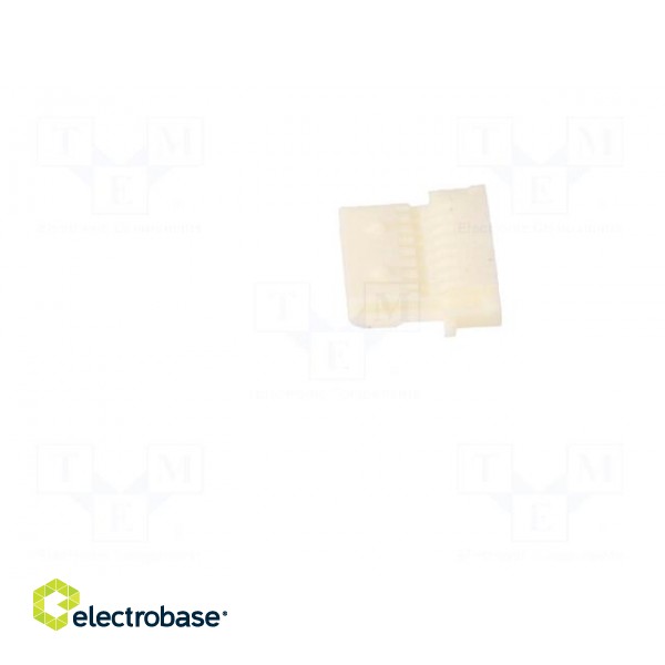 Plug | wire-board | female | DF19 | 1mm | PIN: 8 | w/o contacts | for cable image 3