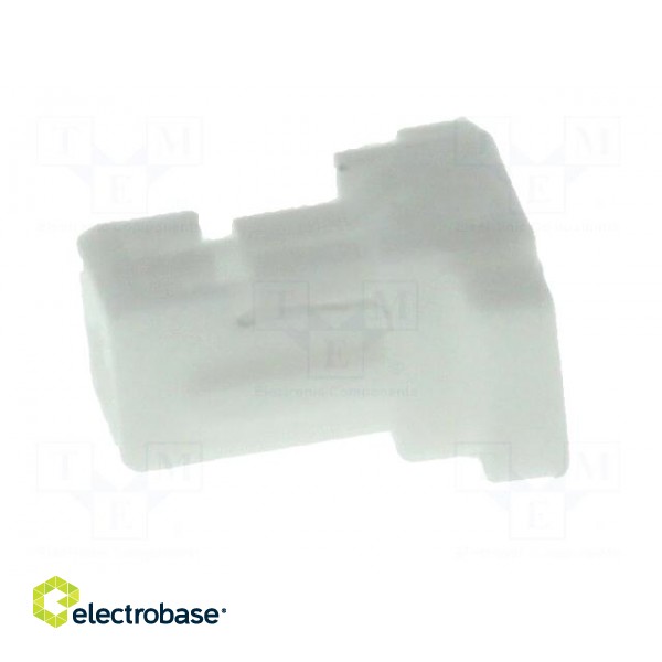 Plug | wire-board | female | SH | 1mm | PIN: 2 | w/o contacts | for cable image 3