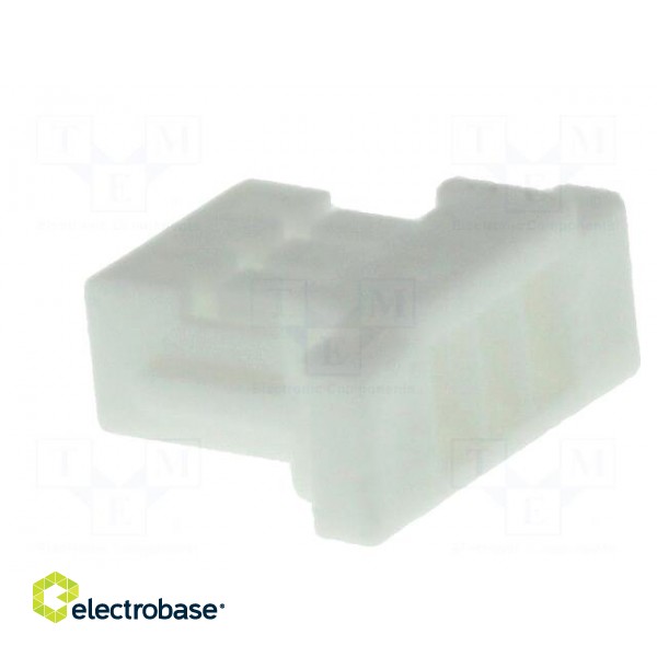 Plug | wire-board | female | SH | 1mm | PIN: 3 | w/o contacts | for cable image 4