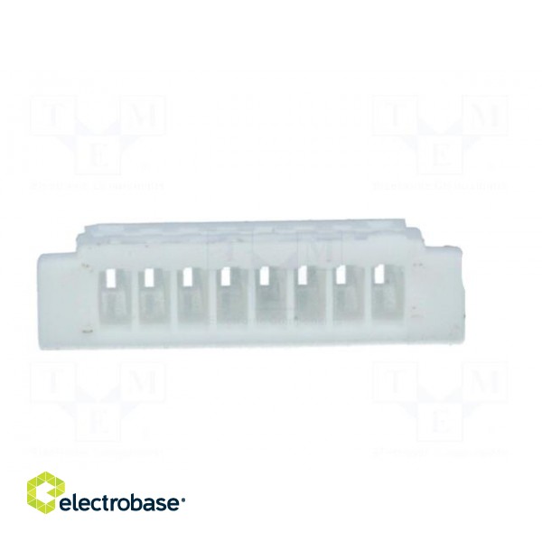 Plug | wire-board | female | SH | 1mm | PIN: 8 | w/o contacts | for cable image 5