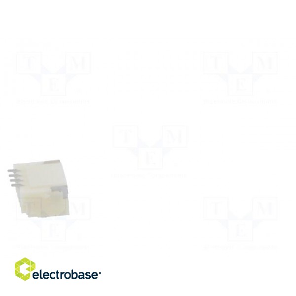 Socket | wire-board | male | 1mm | PIN: 4 | SMT | 50V | 1A | tinned | 20mΩ paveikslėlis 7