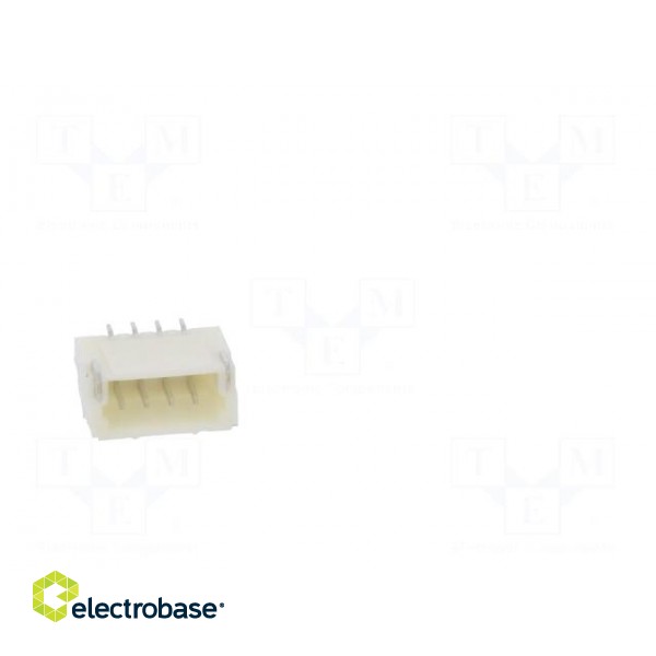 Socket | wire-board | male | 1mm | PIN: 4 | SMT | 50V | 1A | tinned | 20mΩ image 9