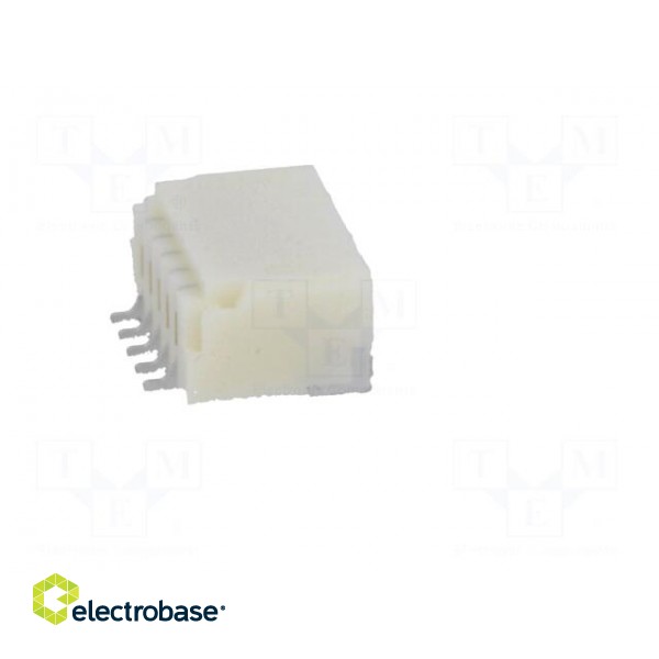 Socket | wire-board | male | 1mm | PIN: 5 | SMT | 50V | 1A | tinned | 20mΩ image 7