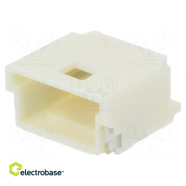 Socket | wire-board | male | Pico-Clasp | 1mm | PIN: 4 | SMT | 50V | 1A image 1