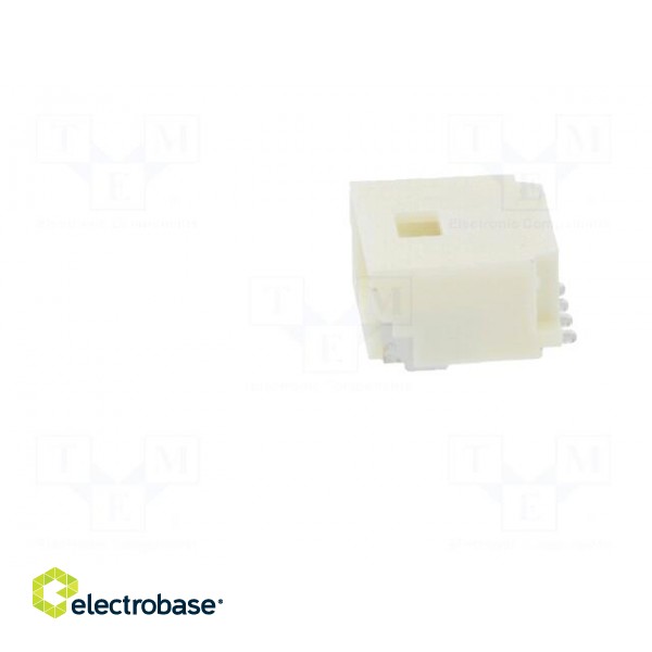 Socket | wire-board | male | Pico-Clasp | 1mm | PIN: 4 | SMT | 50V | 1A image 3