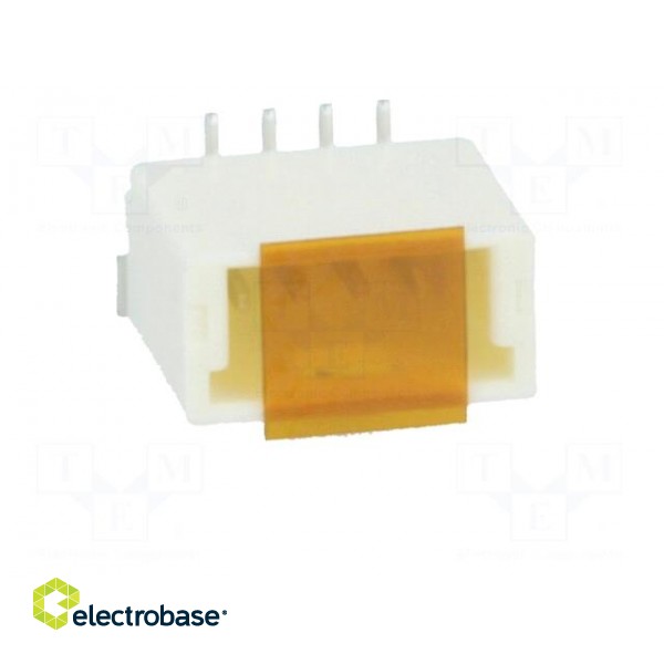 Socket | wire-board | male | Pico-Clasp | 1mm | PIN: 4 | SMT | 50V | 1A image 9