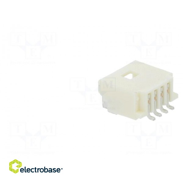 Socket | wire-board | male | Pico-Clasp | 1mm | PIN: 4 | SMT | 50V | 1A image 4