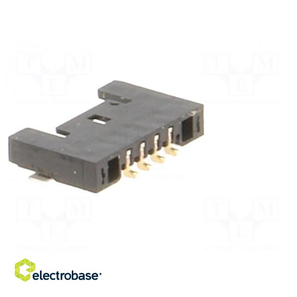 Socket | wire-board | male | Pico-Lock | 1mm | PIN: 4 | SMT | on PCBs | 1.5A фото 4