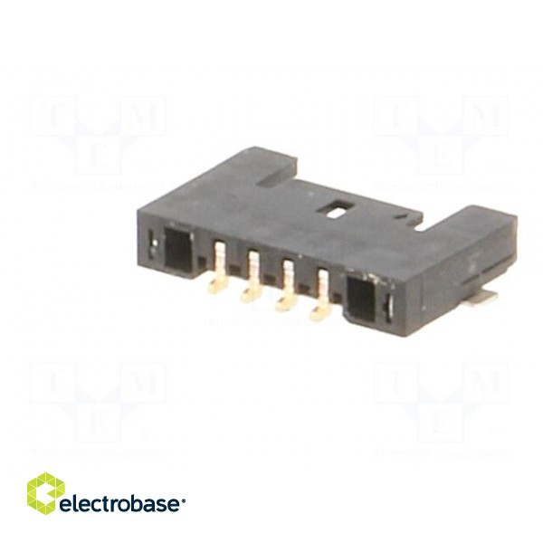 Socket | wire-board | male | Pico-Lock | 1mm | PIN: 4 | SMT | on PCBs | 1.5A фото 6