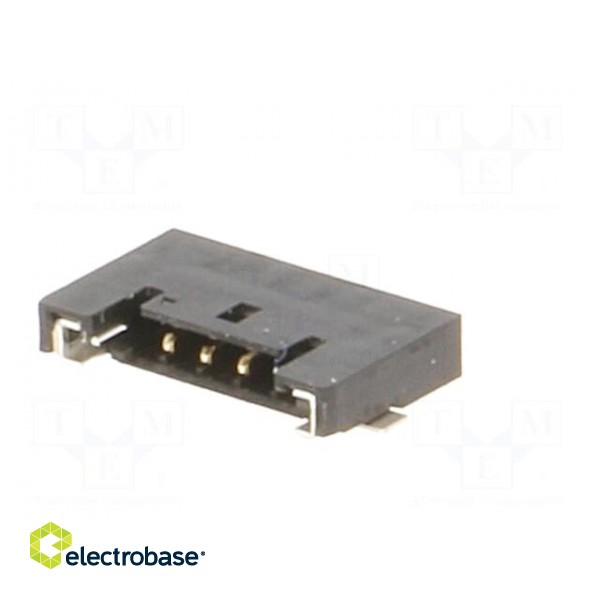 Socket | wire-board | male | Pico-Lock | 1mm | PIN: 4 | SMT | on PCBs | 1.5A image 2