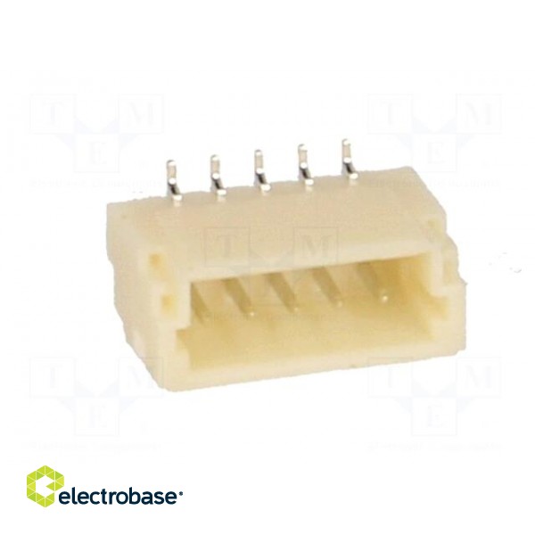 Socket | wire-board | male | SH,SR | 1mm | PIN: 5 | SMT | 50V | 1A | -25÷85°C image 9