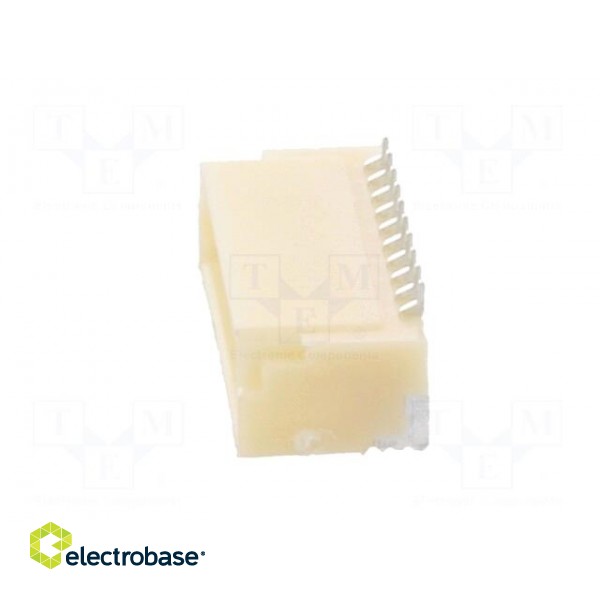 Socket | wire-board | male | SH,SR | 1mm | PIN: 10 | SMT | 50V | 1A | -25÷85°C image 3