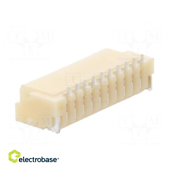 Socket | wire-board | male | SH,SR | 1mm | PIN: 10 | SMT | 50V | 1A | -25÷85°C image 4