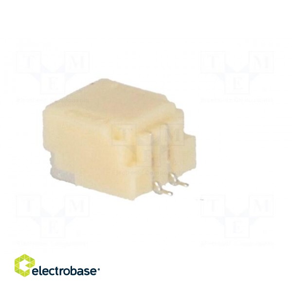 Socket | wire-board | male | SH,SR,SZ | 1mm | PIN: 2 | SMT | 50V | 1A image 4