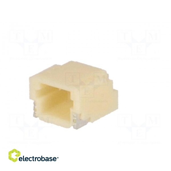 Socket | wire-board | male | SH,SR | 1mm | PIN: 2 | SMT | 50V | 1A | -25÷85°C image 2
