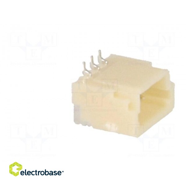 Socket | wire-board | male | SH,SR | 1mm | PIN: 3 | SMT | 50V | 1A | -25÷85°C paveikslėlis 8