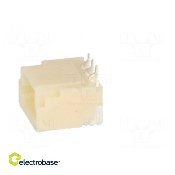 Socket | wire-board | male | SH,SR | 1mm | PIN: 3 | SMT | 50V | 1A | -25÷85°C image 3