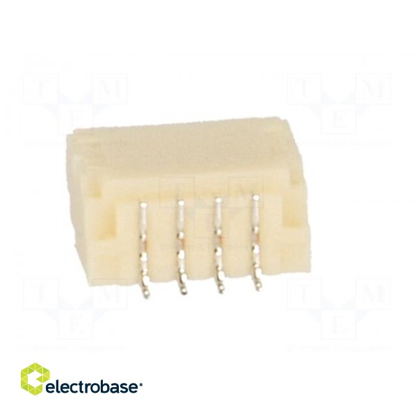 Socket | wire-board | male | SH,SR | 1mm | PIN: 4 | SMT | 50V | 1A | -25÷85°C image 5