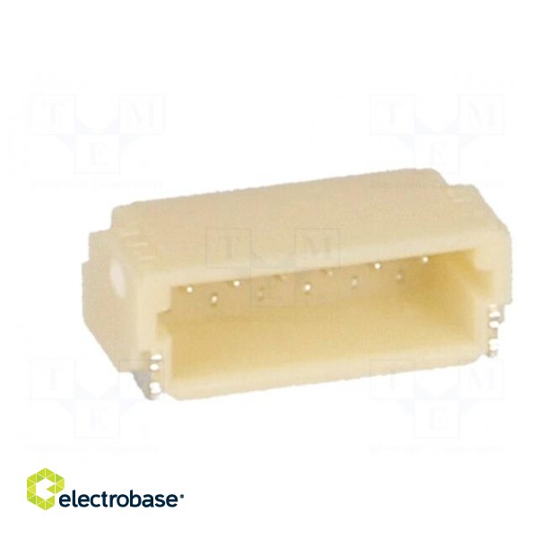 Socket | wire-board | male | SH,SR,SZ | 1mm | PIN: 6 | SMT | 50V | 1A image 9