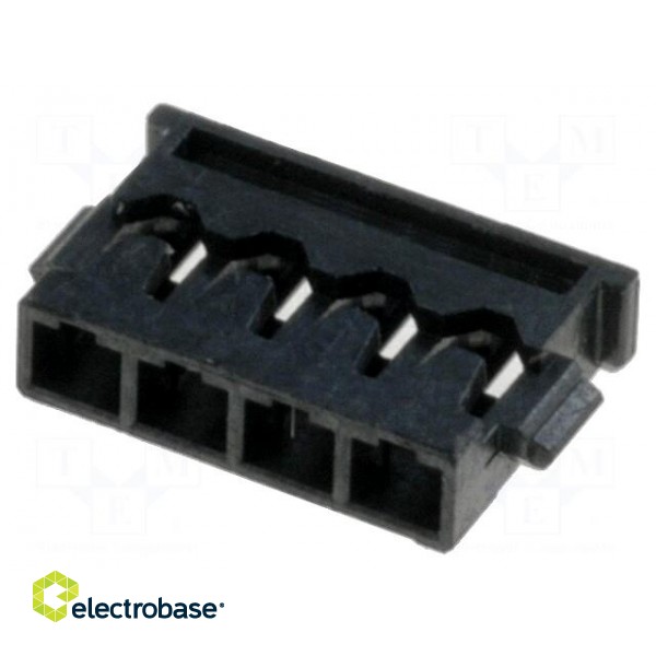 Plug | wire-board | female | 1.2mm | PIN: 4 | for cable | -25÷85°C | 1.5A