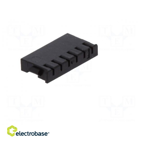 Plug | wire-board | female | 1.2mm | PIN: 6 | for cable | Layout: 1x6 | 1.5A paveikslėlis 8
