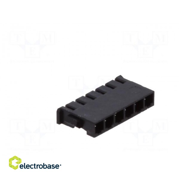 Plug | wire-board | female | 1.2mm | PIN: 6 | for cable | Layout: 1x6 | 1.5A image 4