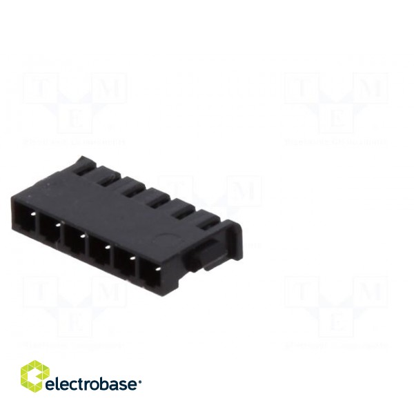 Plug | wire-board | female | 1.2mm | PIN: 6 | for cable | Layout: 1x6 | 1.5A paveikslėlis 6