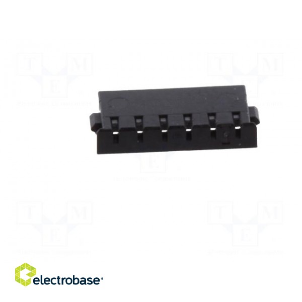 Plug | wire-board | female | 1.2mm | PIN: 6 | for cable | Layout: 1x6 | 1.5A paveikslėlis 9