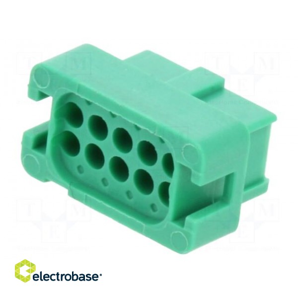 Plug | wire-wire/PCB | female | Gecko | 1.25mm | PIN: 10 | w/o contacts image 2