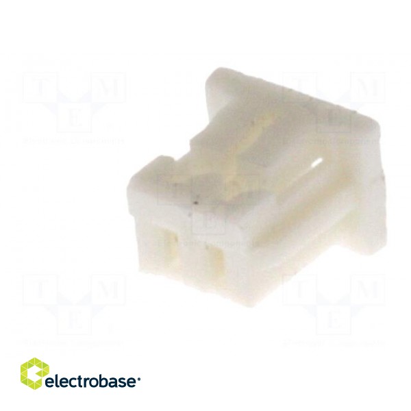 Plug | wire-board | female | 1.25mm | PIN: 2 | w/o contacts | for cable image 2