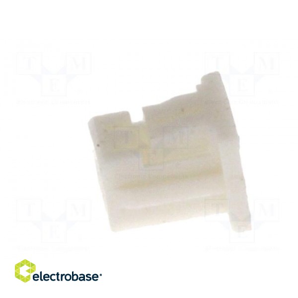 Plug | wire-board | female | 1.25mm | PIN: 2 | w/o contacts | for cable image 3