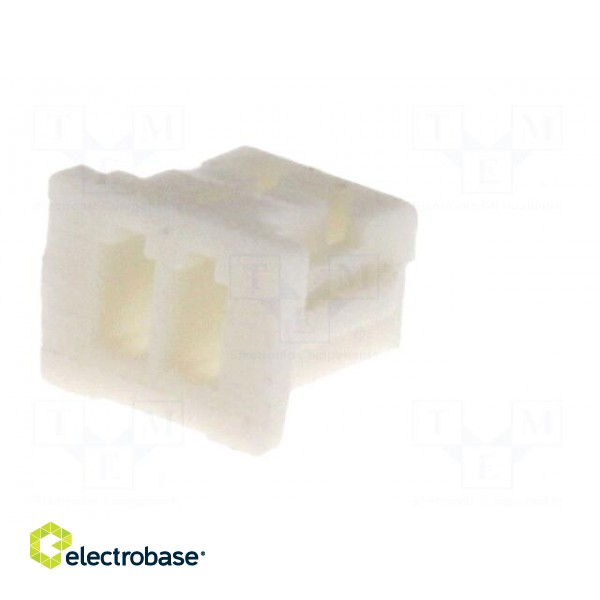 Plug | wire-board | female | 1.25mm | PIN: 2 | w/o contacts | for cable image 6