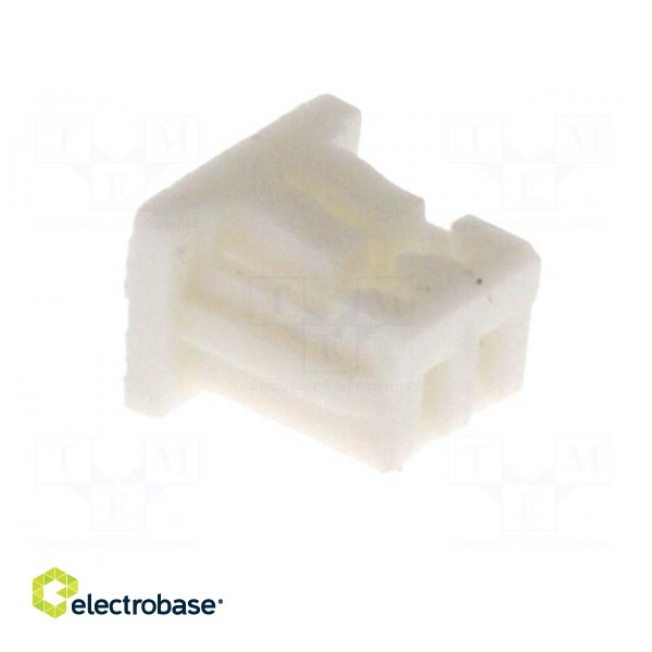 Plug | wire-board | female | 1.25mm | PIN: 2 | w/o contacts | for cable image 8
