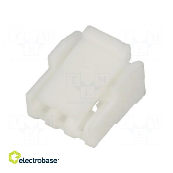 Plug | wire-board | female | 1.25mm | PIN: 3 | w/o contacts | for cable