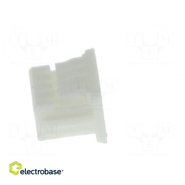Plug | wire-board | female | 1.25mm | PIN: 4 | w/o contacts | for cable paveikslėlis 3