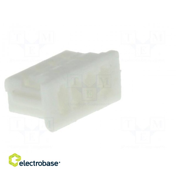 Plug | wire-board | female | 1.25mm | PIN: 4 | w/o contacts | for cable paveikslėlis 4
