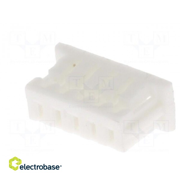 Plug | wire-board | female | 1.25mm | PIN: 5 | w/o contacts | for cable image 2