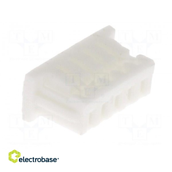 Plug | wire-board | female | 1.25mm | PIN: 5 | w/o contacts | for cable фото 8