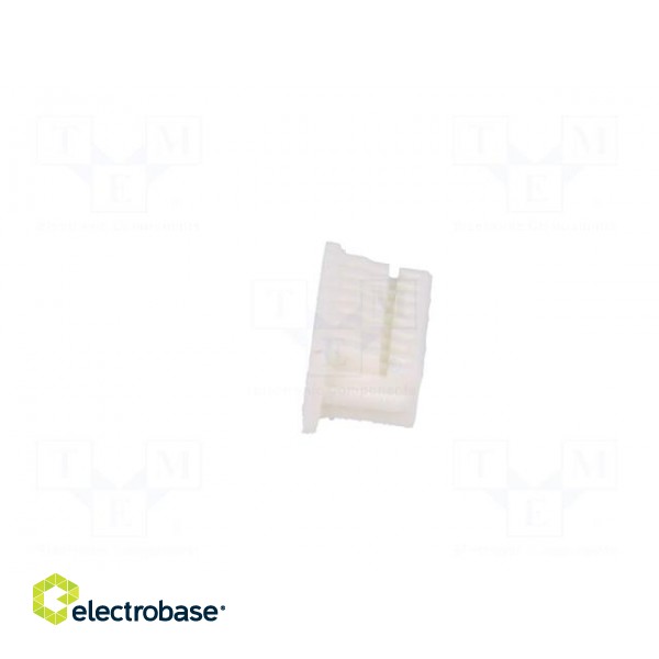 Plug | wire-board | female | 1.25mm | PIN: 8 | w/o contacts | for cable image 7