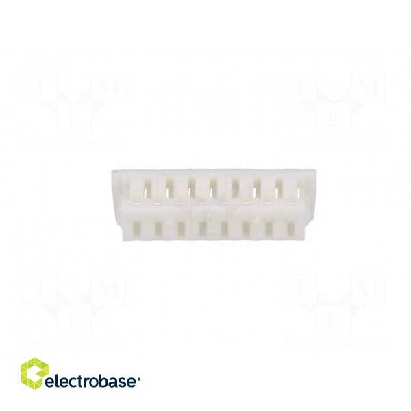 Plug | wire-board | female | 1.25mm | PIN: 8 | w/o contacts | for cable image 9