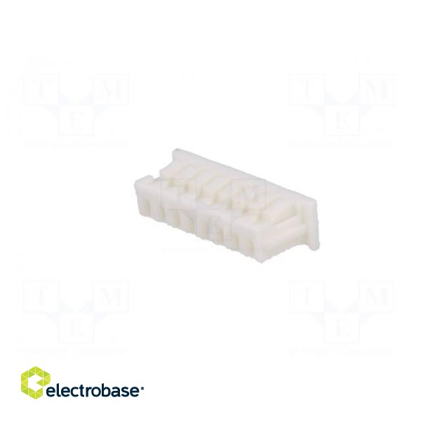 Plug | wire-board | female | 1.25mm | PIN: 8 | w/o contacts | for cable фото 2