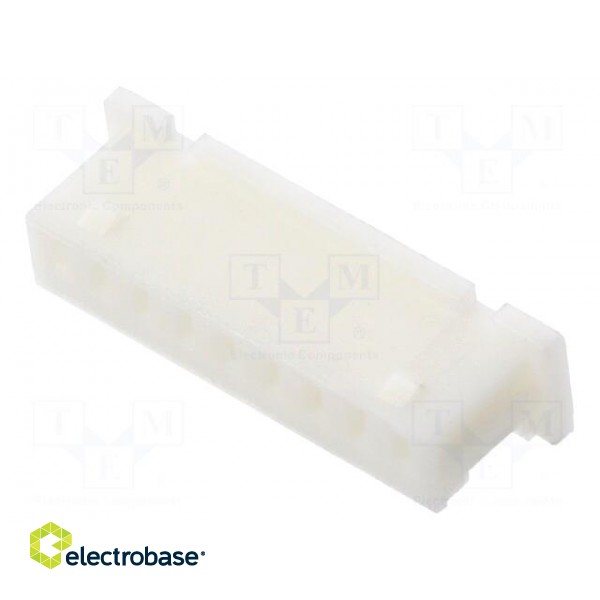 Plug | wire-board | female | 1.25mm | PIN: 9 | w/o contacts | for cable image 1