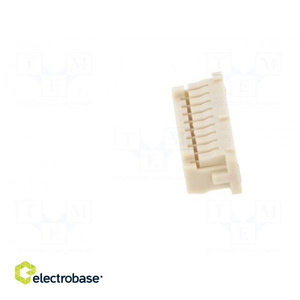 Plug | wire-board | female | DF13 | 1.25mm | PIN: 10 | w/o contacts image 3