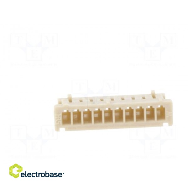 Plug | wire-board | female | DF13 | 1.25mm | PIN: 10 | w/o contacts paveikslėlis 5