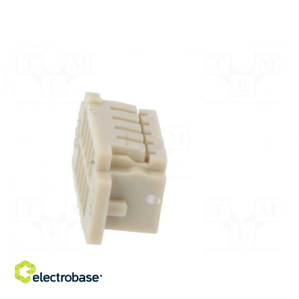 Plug | wire-board | female | DF13 | 1.25mm | PIN: 10 | w/o contacts image 7